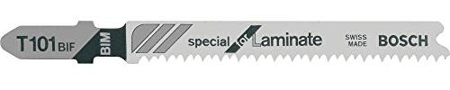 Bosch Accessories 2608636431 Stichsägeblatt T 101 BIF Special for Laminate, 5er-Pack 5St.