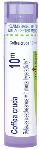 Boiron Coffea Cruda 10M for Sleeplessness with Mental Hyperactivity - 80 Pellets