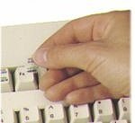 Greek Keyboard Stickers Transparent Laptop Overlays Blue for Beige/White