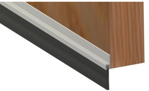 Exitex 36 Brush Strip Bottom Of Door Draught Excluder Stopper Strip Aluminium