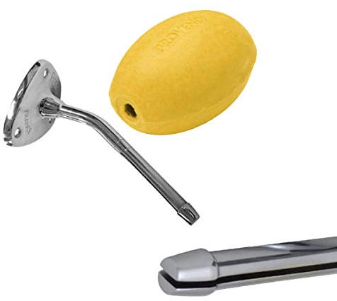 Provendi Savon Jaune Rotatif avec Porte-Savon à Clip