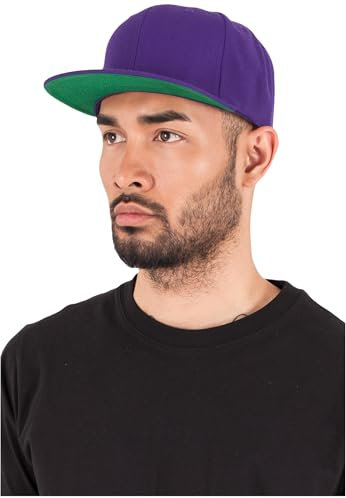 Yupoong Unisex Classic Snapback Cap Kappe, purple, Einheitsgröße