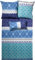 Fleuresse Bettwäsche Feinbiber blau Größe 1x 155x220 cm + 1x 40x80 cm