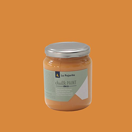 La Pajarita 128337 Pintura para Decoración y DIY, Chalk, 1, Naranja (Sunset)