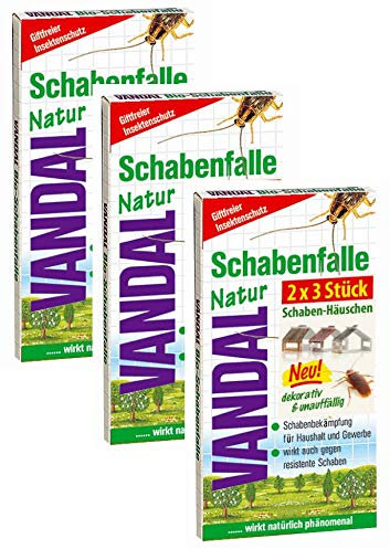 3 x Vandal Bio Schabenfalle NEU Giftfreier Insektenschutz!