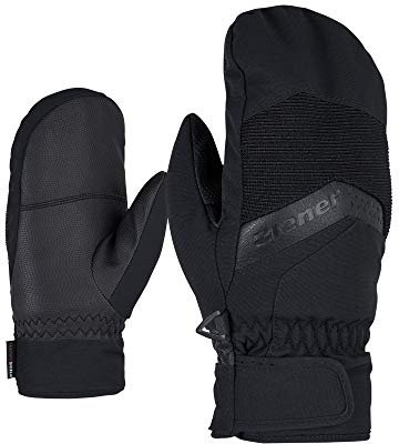 Ziener Jungen LABINOS AS(R) MITTEN glove junior Ski-handschuhe/Wintersport | Wasserdicht, Atmungsaktiv, black, 6