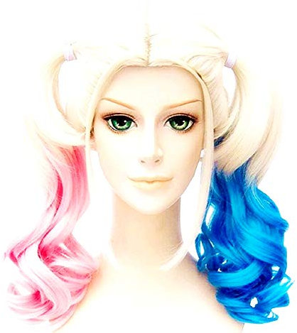 Perücke - cosplay - halloween - karneval - originelle geschenkidee - mädchen suicide cosplay