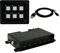 12v 24v 6 pines Película Panel de interruptor de pantalla táctil LED integrado PPTC con cable USB y caja de control de membrana IP66 para caravana de camiones de coche RV Yate Barco