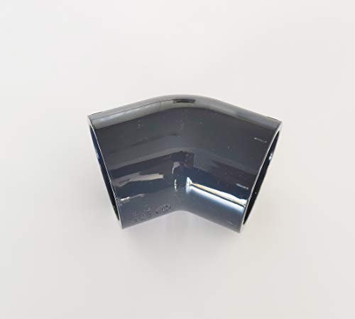 Coude PVC Pression 45° F/F 50mm / 50mm intérieur PN16 / Piscine et arrosage/Femelle/Femelle