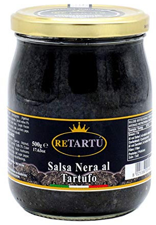 Salsa Nera al Tartufo Maxi Formato 500 gr