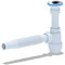Siphon Flex für Waschtisch/Waschbecken Flaschensiphon Ablaufgarnitur 1 1/4 32ø