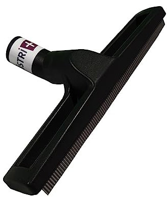 Distri+ - Suceur Eau à roulettes Universel 300 mm pour aspirateur ø 38 mm - Compatible avec Nilfisk, Karcher, Miele, Electrolux, Numatic, Rowenta, Philips, Bandes Caoutchouc … (ø 38 mm)