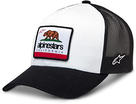 Alpinestars Cali 2.0 Hat Gorra de béisbol para Hombre Estilo Camionero con Cierre a presión en la Parte Posterior