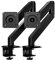 ARCTIC X1-3D (2er Bundle) - Monitor Halterung mit Gasliftarm für bis zu 40″/43″ Ultrawide, bis 10 kg pro Arm, VESA 75x75/100x100, neigbar, schwenkbar, höhenverstellbar - Schwarz