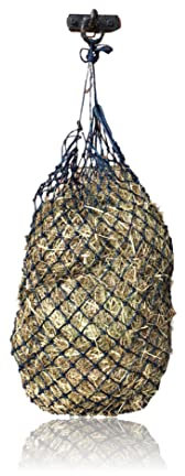 Heunetz für Pferde engmaschiges Heunetz - Maschenweite 3x3 cm Heunetz engmaschig groß Füllgewicht 3-4 kg (1x Dunkelblau)