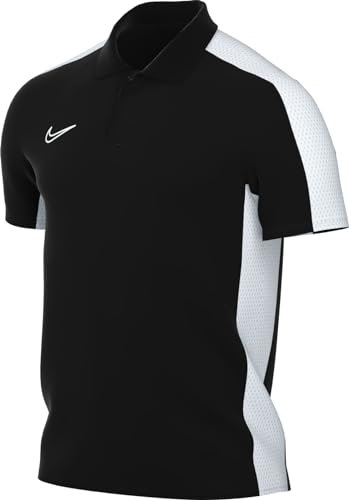 NIKE DR1346-010 M NK DF ACD23 POLO SS Polo shirt Men's BLACK/WHITE/WHITE Size M