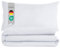Komfortec Premium Bettwäsche 200x200 mit 2 Kissenbezug 40x80 cm Set aus Gebürstetes Mikrofaser - Weiß