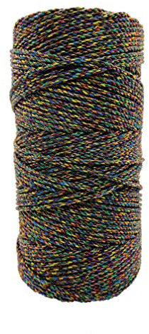 Twine by Design #36 3-strängiger gedrehter Rosenkranz-Schnur – hervorragende Qualität für Bastelarbeiten, DIY-Projekte, Rosenkränze (Box mit Buntstiften)