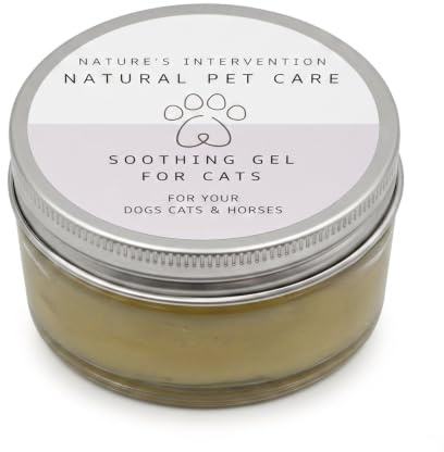 Nature's Intervention Aloe Vera Gel Katzen 100g – Neem & Sanddorn | 99% natürliches, duftstofffreies Aloe Vera Gel für Katzen. Mit Sanddorn & Ringelblume. Lecksicher & schnell einziehend.