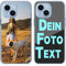 Sangkoo Personalisierte Handyhülle mit Foto für iPhone 15 Handy hülle selber gestalten Shutzhülle iPhone Handyhülle iPhone 15 Personalisiert (Für iPhone 15)