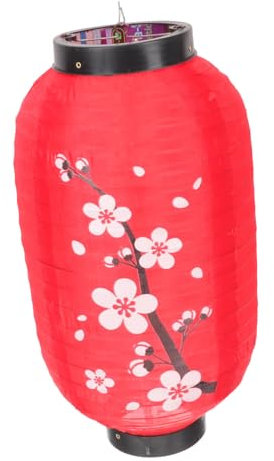 Uonlytech 2piezas Linternas De Impermeables Decorativas Japonesas Para Restaurantes Bodas y Fiestas Temáticas Flor De Ciruelo