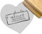 Stempel personalisiert, Adressstempel für Paare und Familie, Geschenk zur Hochzeit Verlobung mit Namen für Karten, Danksagung und mehr