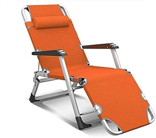 QYMLSH Sonnenliege for Die Außenterrasse, Robuster Sonnenliegestuhl, Faltbarer Zero-Gravity-Liegestuhl, wasserdichte Chaiselongue-Liegestühle Aus Metall for Den Garten, Patio, Strand, Pool