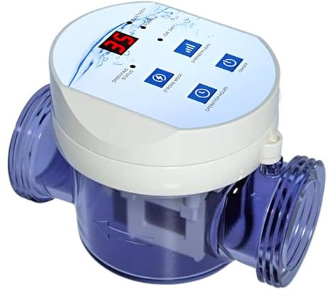 poolomio® Chlorinator für Pools bis 10 m³ mit Smarter App-Steuerung | Salz-Elektrolysegerät 2,5 g/h zur chemiefreien Pooldesinfektion | Chlor Generator mit anpassbaren Betriebszeiten