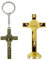 EHDWXVZM 1 Kreuzornament, 1 Kreuz-Schlüsselanhänger, Kreuzstatue, Ornament Mit Sockel, Kreuz-Gedenktafel, Autohaus-Kirchendekorationen