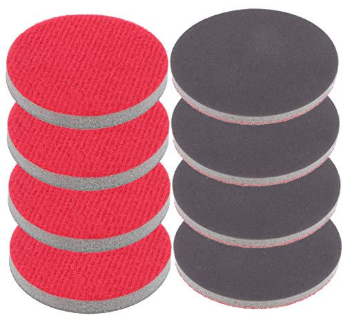 CRILSTYLEO Bowling Ball Polish Kit 8pcs Sanding Pads Bowling Sanding Pad Set Equipment Easy to Use Anti-static High Efficiency
