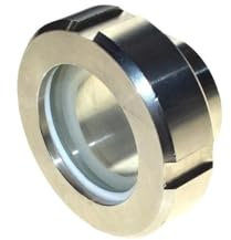 DSZUJTYROP 32-102mm Sight Glass Stainless Steel SS316 Circular Viewing(32MM)