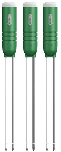 Dr.meter 3 Pack Feuchtigkeitsmessgerät Pflanzen Bodenfeuchtigkeitsmesser für Pflanzen, nur Zubehör, Kann Nicht Alleine Verwendet Werden