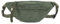 Sac banane en velours côtelé pour femme - Avec bandoulière réglable - Tendance - Pour l'extérieur, le sport, les voyages, la course, l'école - Vert - 34 x 15 x 11 cm, vert, Polyvalent