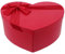 Healeved Herzförmiges Box-set für Blumenarrangements. Form Eines Boxdeckels für Geburtstagsgeschenke.