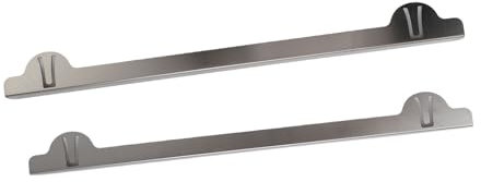 Gasherd-Ofen-Abdeckung, Kochtopf-Abdeckung, Edelstahl-Kochfeld-Trim-Kit mit Feder-Design für die Küche, Verhindern, Dass Gegenstände Fallen (A)