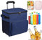 ETUCYNG Kühltasche Mit Rädern - Rollkühler Wagen,Trolley Mit Griff Dichter 35L Isoliertasche Für Unterwegs Picknick