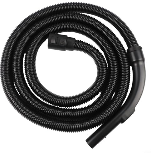 Tubo di ricambio per aspirapolvere Karcher NT20 30 WD1 WD2 WD3 WD4 WD5 WD6 WD 6 P, 2 5/3, 5 metri, con doppi polsini girevoli per ridurre al minimo grovigli e pieghe (3,5 m)