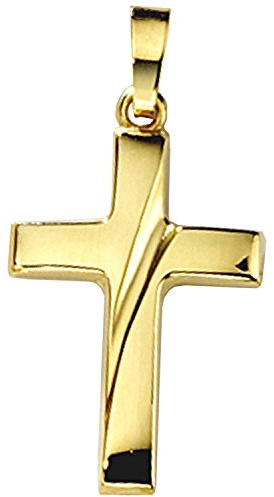 Jobo Damen-Anhänger Kreuz aus 8 Karat 333 Gold