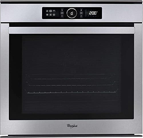 Four encastrable pyrolyse Whirlpool AKZM8530IX - Four multifonction / 73 litres / Classe A / Inox / Rails télescopiques / Injection de vapeur