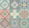 Self Adhesive Wall Tiles Stickers Pastel -18 PCS Moroccan Mosaic Kitchen Wall Tiling Traditional Vintage Style Peel and Stick transfers -Bathroom Kitchen splashbacks Home Vinyl Decor (6 inch)