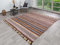 Steffensmeier Handwebteppich Turbat | Antistatisch | 100% Baumwolle | Braun, handgewebt, Größe: 130x190 cm