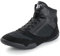 ZVC Wrestling Schuhe Männer Boxen Schuhe für Kampf Schuhe Powerlifting Bodybuilding Stiefel Schuhe, Schwarz, 43 EU