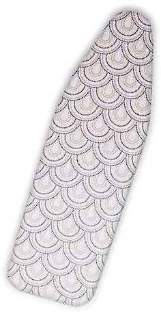 KUMIAO Copertura per asse da stiro con imbottitura, resistente al calore, 122 x 38 cm, per asse da stiro standard, adatta a tutte le dimensioni standard