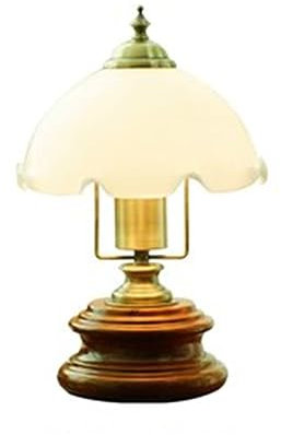 GRFIT Lampe de Table Lampe de Table Vintage, lampe de chevet, chambre à coucher, veilleuse à intensité variable, fleur, Style nostalgique, matériau en verre/métal Lampe Chevet