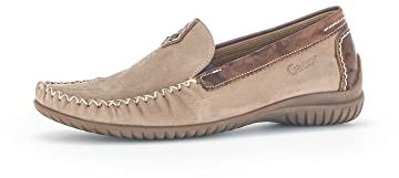 Gabor Damen Slipper, Frauen Slip On,Leichte Mehrweite (G),Slides,Schlupfschuhe,schluepfschuhe,Loafer,Slip-ons,Corda/New Whisky,39 EU / 6 UK