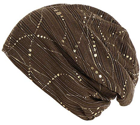 Cap Mit Retro Wrap Head Hat Solid Turban Frauen Stretch Cap Muslim Bead Hat Baseball Caps Cap Selbst Gestalten (Coffee, One Size)