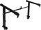 FUNOMOCYA 1set Double Layer Electric Piano Stand Keyboard Holder Stand Extensions Non-slip Feet for Piano Random Style
