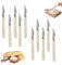 NOLACE Herramienta de Corte de Pan 3 Pcs Cuchillo De Pan Cuchillo De Panadero Cuchillo Para Masa Cuchilla Panadero Cuchillo Para Raspar Pan Para Diy Pan Masa Hornear Cocina Bricolaje DiseñOs De Pan