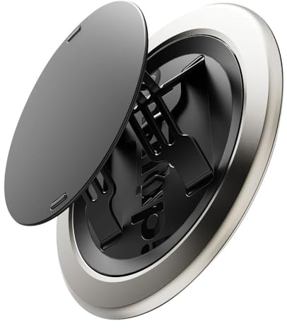 OhSnap 4 Luxe Handyhalterung – Ultraflacher Magnetischer Handy-Ringhalter für MagSafe, kabelloses Laden ohne Abnehmen, mehrere Griffpositionen, kompatibel mit iPhone MagSafe Zubehör