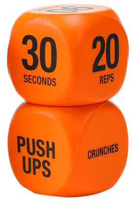 Workout-Würfel Fitness-Equipment Push-Ups Squats Männer Frauen